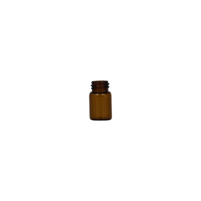 3ml mini brown glass vial